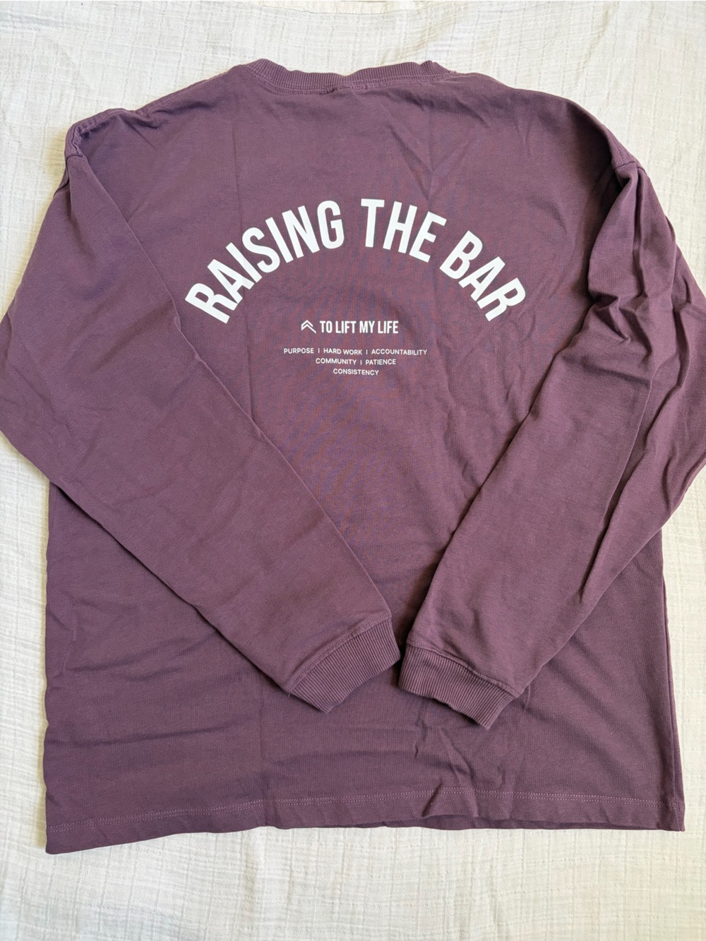 Purple oner active long sleeve